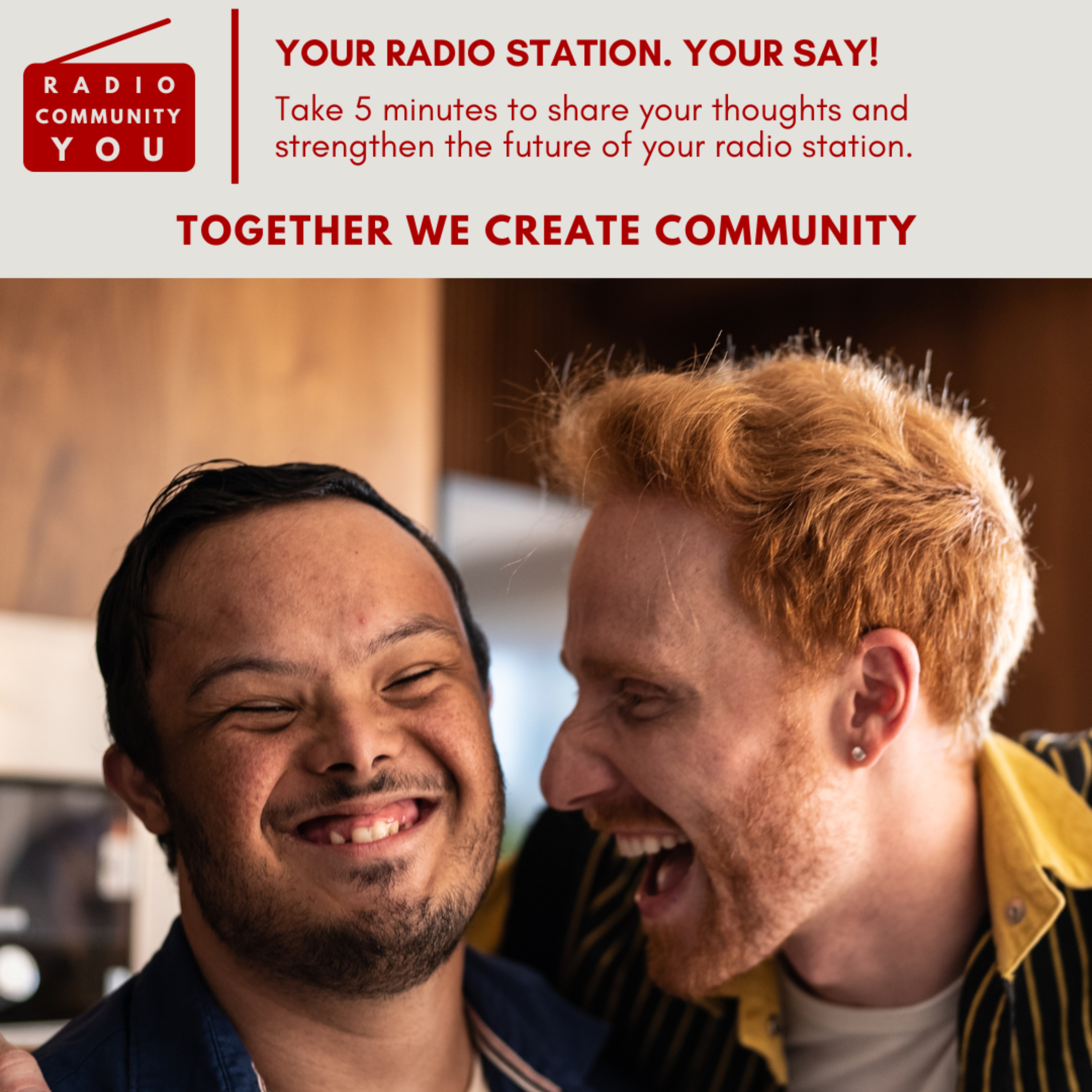 The logo of the Radio and You Survey