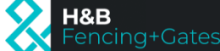HB Fencing + Gates logo