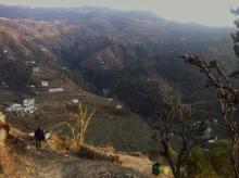 Remote Himalayan farming village Ellen visited Remote Himalayan farming village Ellen visited